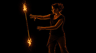 Levisticks feu et lumineux