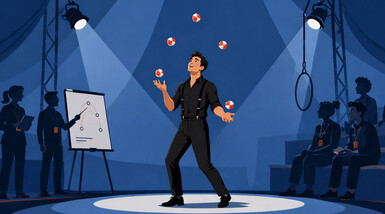 Balles de jonglage et anneaux