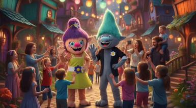 Personnages Mascottes